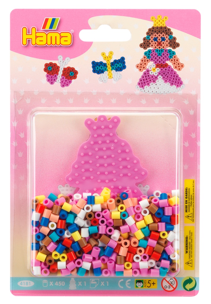 Surtido - Blister 375 y450 beads + placa pequeña - CAJA 24 UDS